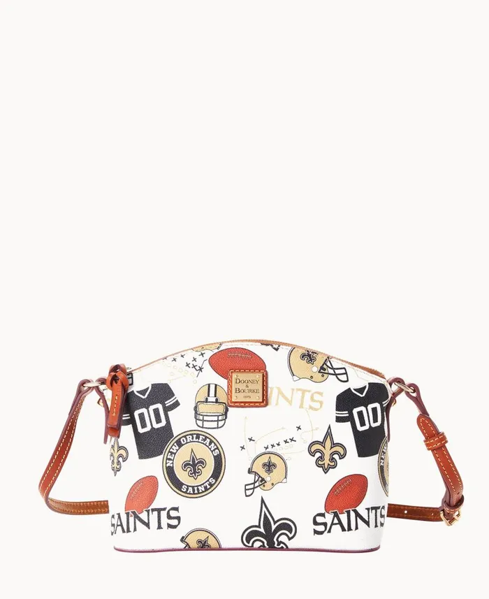 Dooney and Bourke Crossbodies NFL Saints Suki Crossbody Saints 8211 WomenMen