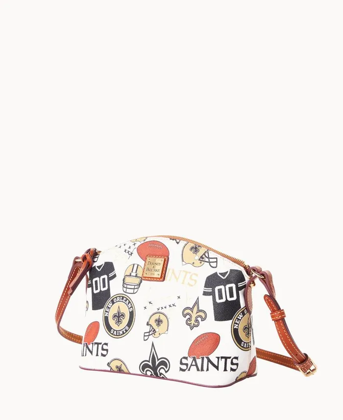 Dooney and Bourke Crossbodies NFL Saints Suki Crossbody Saints 8211 WomenMen Dooney and Bourke Crossbodies NFL Saints Suki Crossbody Saints 8211 WomenMen