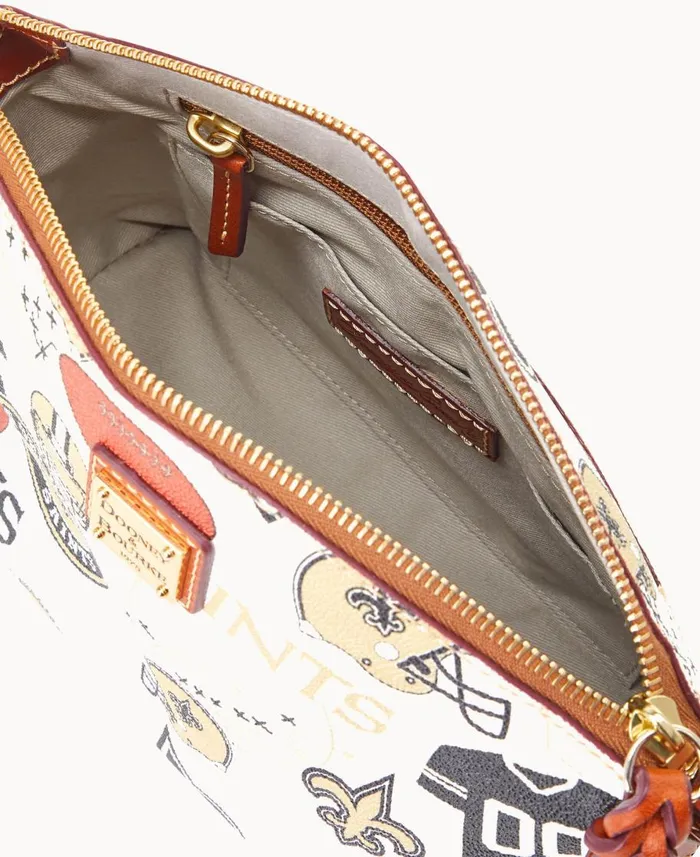 Dooney and Bourke Crossbodies NFL Saints Suki Crossbody Saints 8211 WomenMen Dooney and Bourke Crossbodies NFL Saints Suki Crossbody Saints 8211 WomenMen