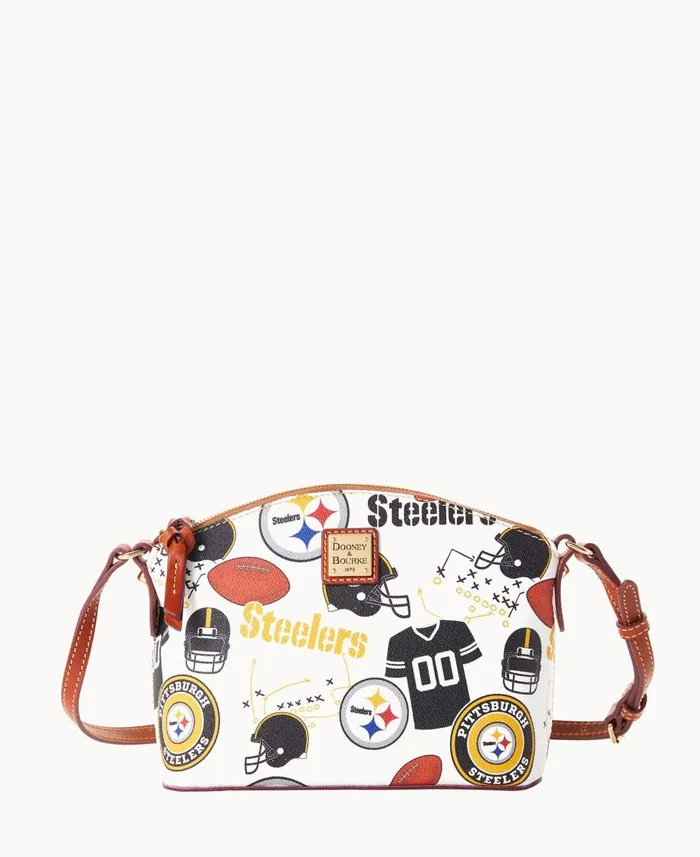 Dooney and Bourke Crossbodies NFL Steelers Suki Crossbody Steelers 8211 WomenMen Dooney and Bourke Crossbodies NFL Steelers Suki Crossbody Steelers 8211 WomenMen