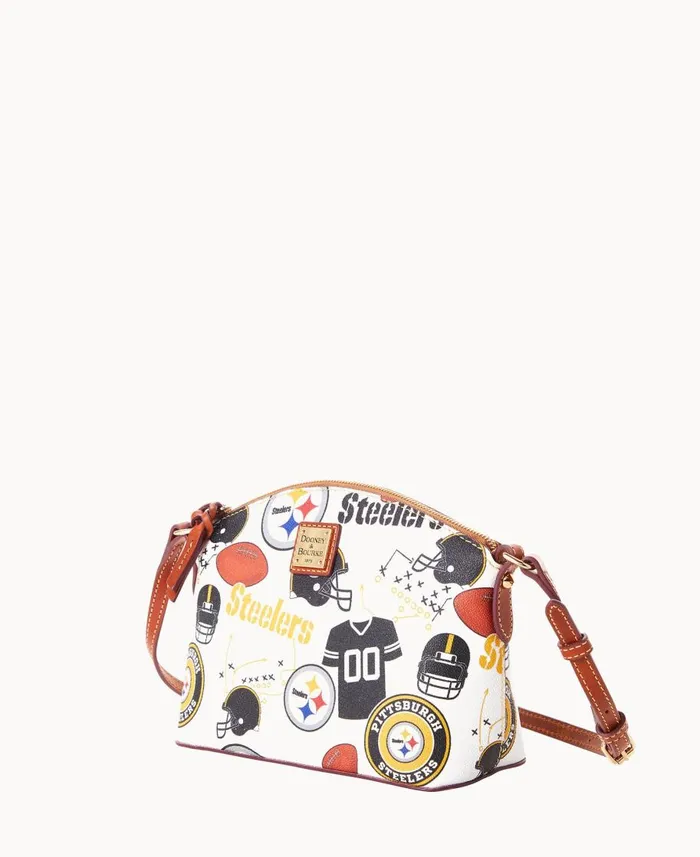 Dooney and Bourke Crossbodies NFL Steelers Suki Crossbody Steelers 8211 WomenMen Dooney and Bourke Crossbodies NFL Steelers Suki Crossbody Steelers 8211 WomenMen