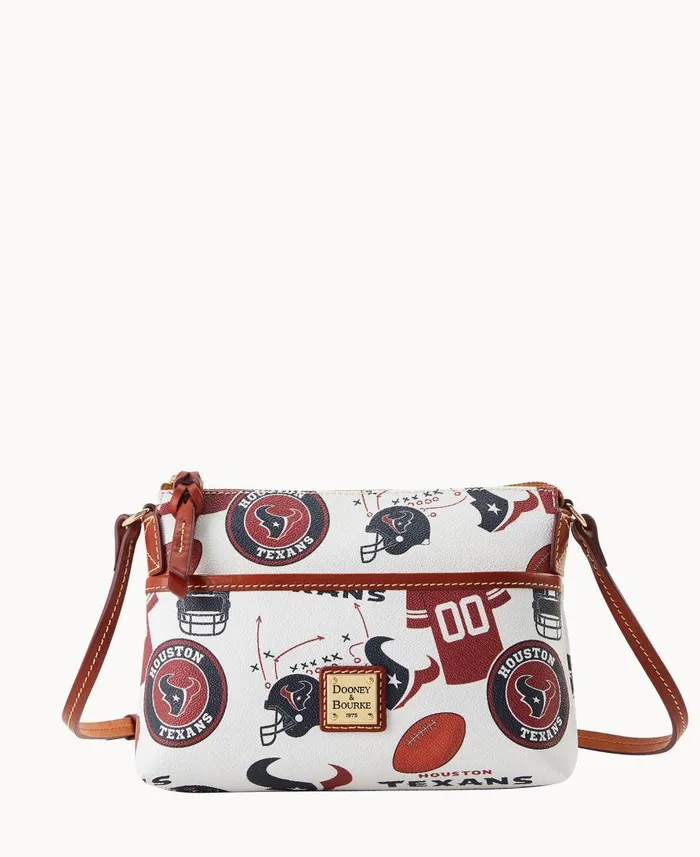 Dooney and Bourke Crossbodies NFL Texans Ginger Crossbody Texans 8211 WomenMen Dooney and Bourke Crossbodies NFL Texans Ginger Crossbody Texans 8211 WomenMen