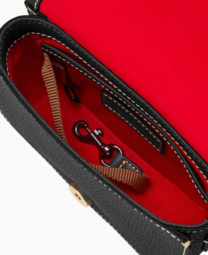 Dooney and Bourke Crossbodies Pebble Grain Kitty Crossbody Black Black 8211 WomenMen Dooney and Bourke Crossbodies Pebble Grain Kitty Crossbody Black Black 8211 WomenMen