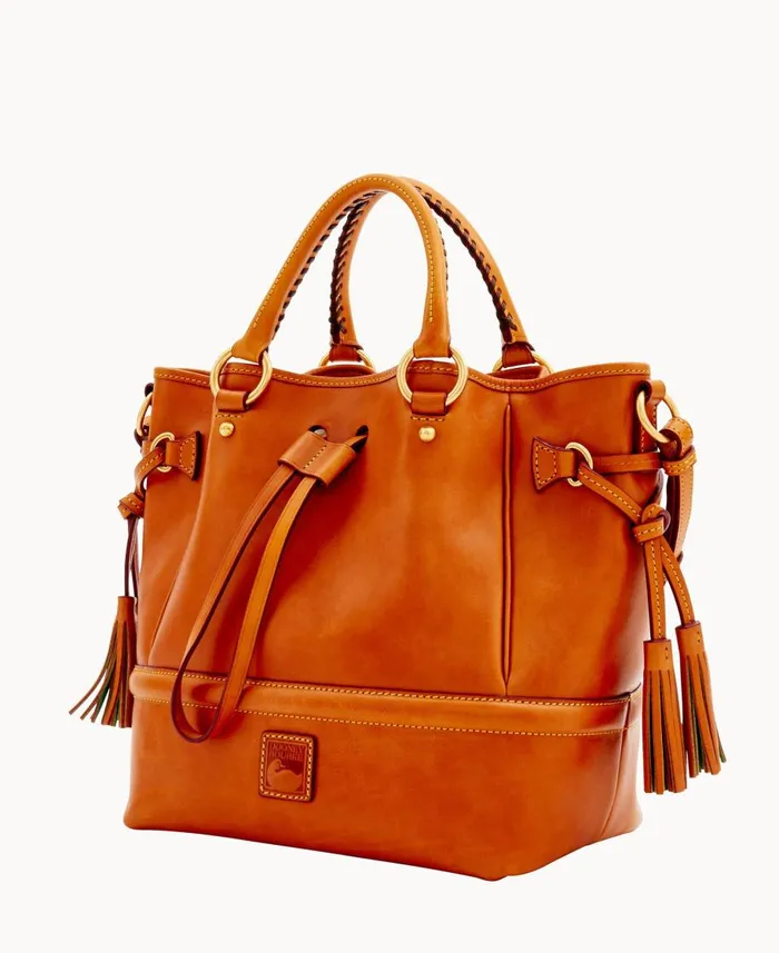 Dooney and Bourke Satchels Florentine Buckley Bag Natural 8211 WomenMen