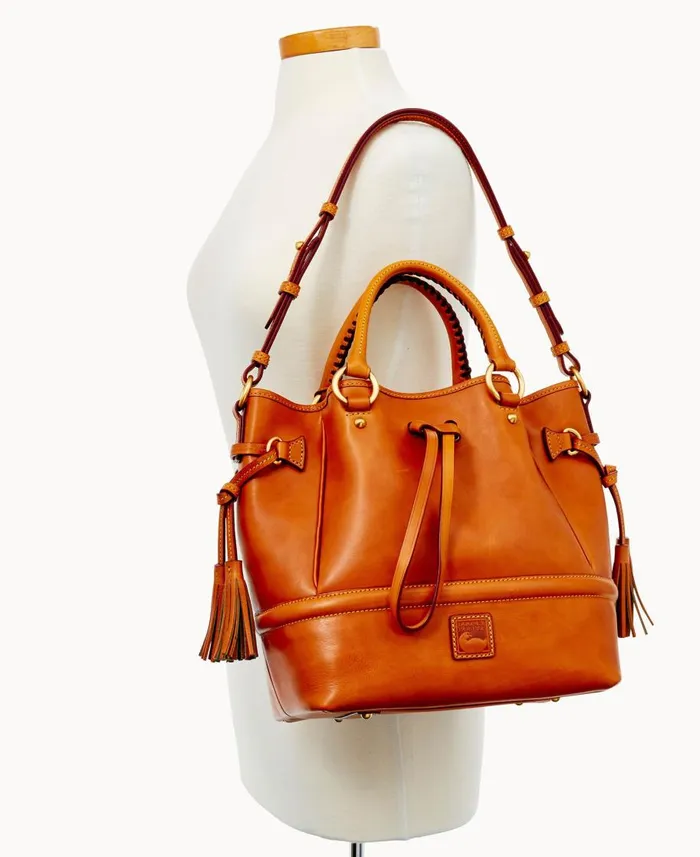 Dooney and Bourke Satchels Florentine Buckley Bag Natural 8211 WomenMen