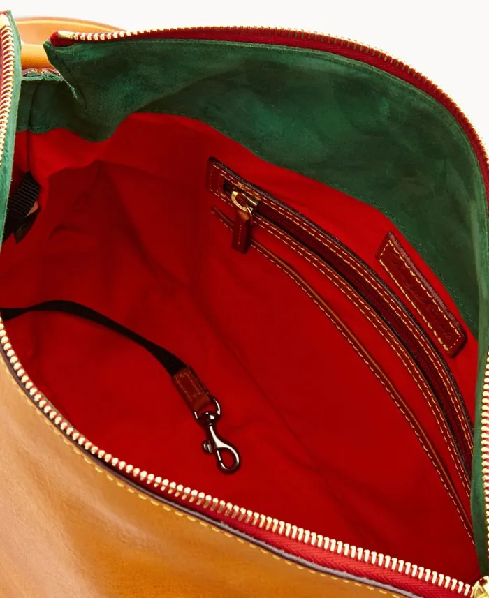 Dooney and Bourke Satchels Florentine Large Satchel Natural 8211 WomenMen
