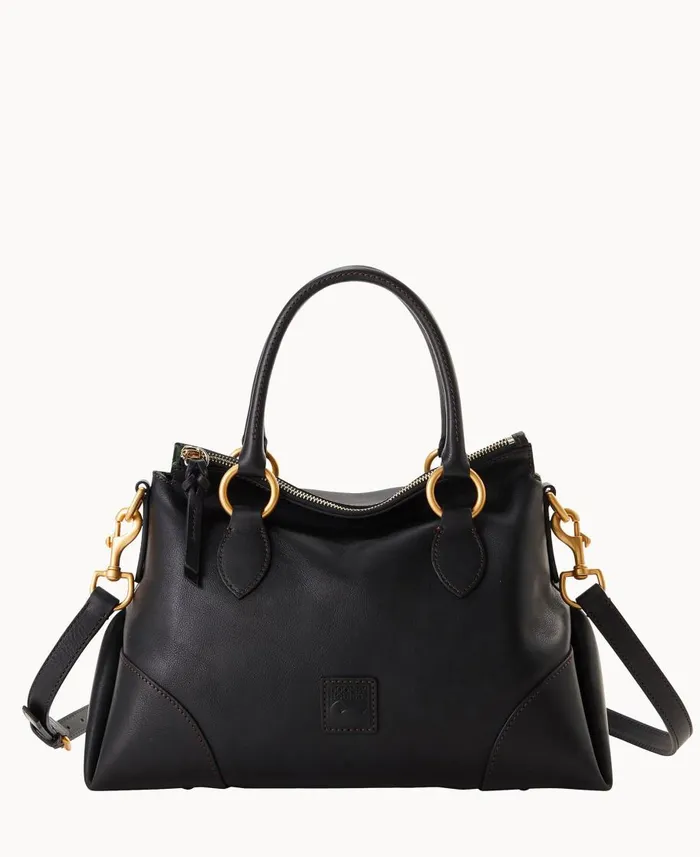 Dooney and Bourke Satchels Florentine Satchel 38 Black Black 8211 WomenMen
