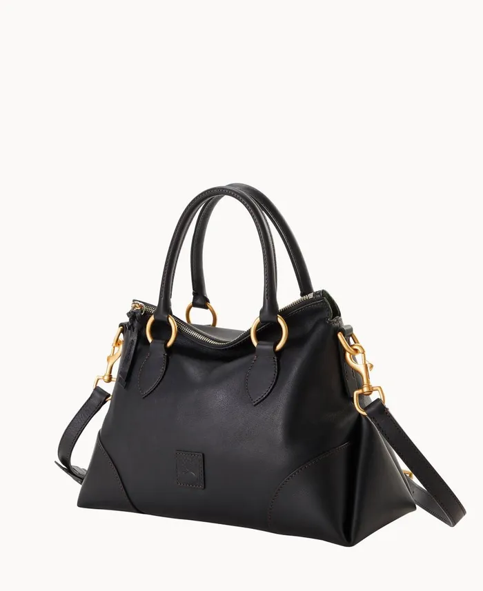 Dooney and Bourke Satchels Florentine Satchel 38 Black Black 8211 WomenMen