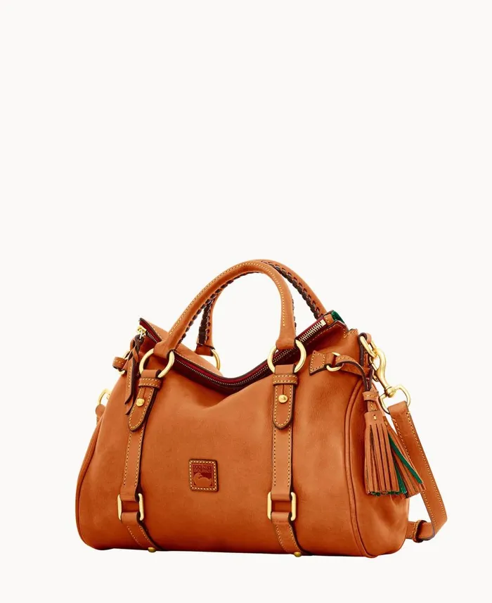 Dooney and Bourke Satchels Florentine Satchel Natural 8211 WomenMen