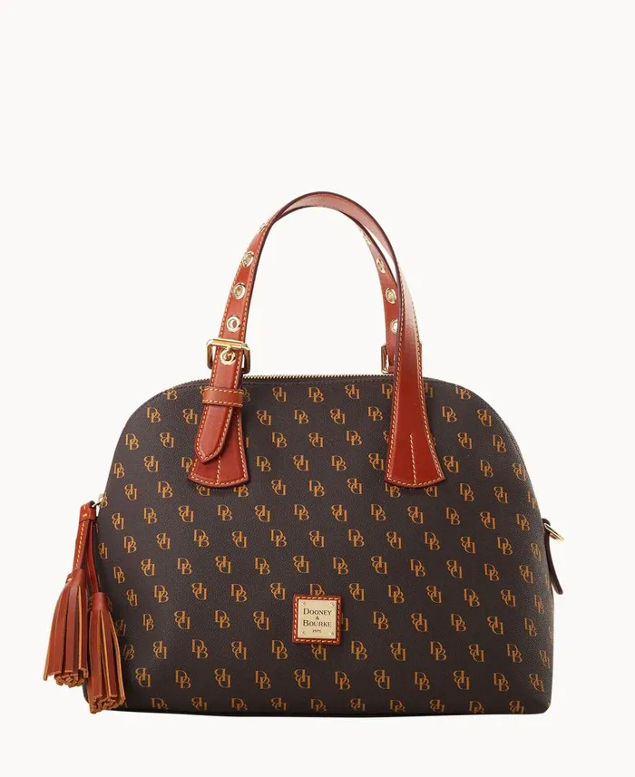 Dooney and Bourke Satchels Gretta Small Audrey Brown Tmoro 8211 WomenMen