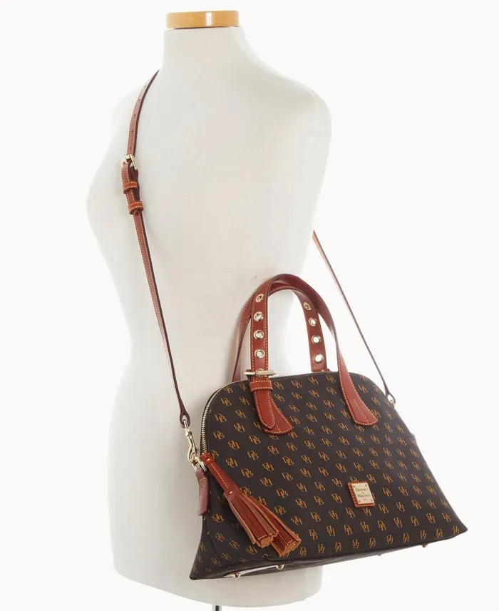 Dooney and Bourke Satchels Gretta Small Audrey Brown Tmoro 8211 WomenMen