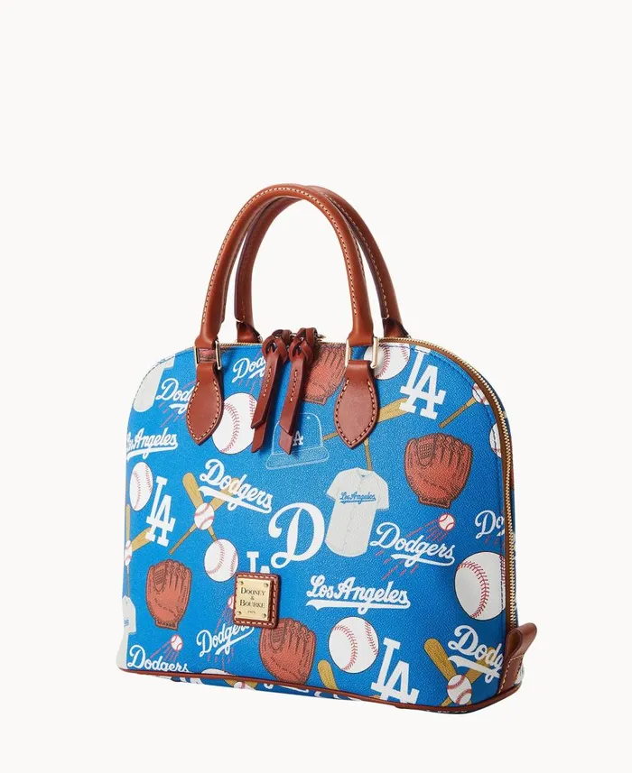 Dooney and Bourke Satchels MLB Dodgers Zip Zip Satchel Dodgers 8211 WomenMen Dooney and Bourke Satchels MLB Dodgers Zip Zip Satchel Dodgers 8211 WomenMen