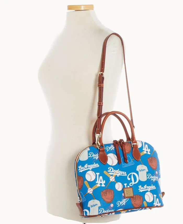Dooney and Bourke Satchels MLB Dodgers Zip Zip Satchel Dodgers 8211 WomenMen Dooney and Bourke Satchels MLB Dodgers Zip Zip Satchel Dodgers 8211 WomenMen