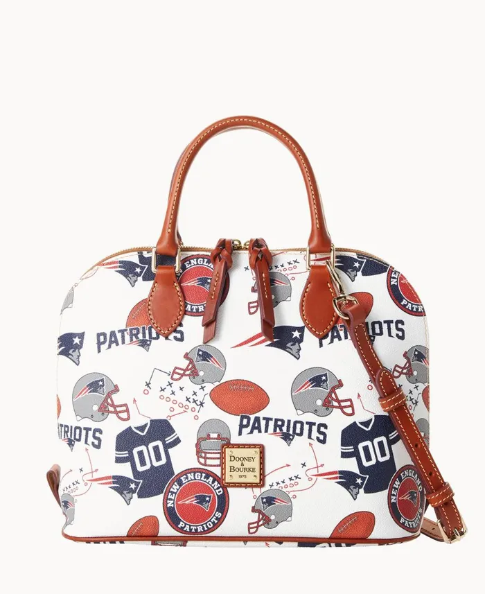 Dooney and Bourke Satchels NFL Patriots Zip Zip Satchel Patriots 8211 WomenMen Dooney and Bourke Satchels NFL Patriots Zip Zip Satchel Patriots 8211 WomenMen