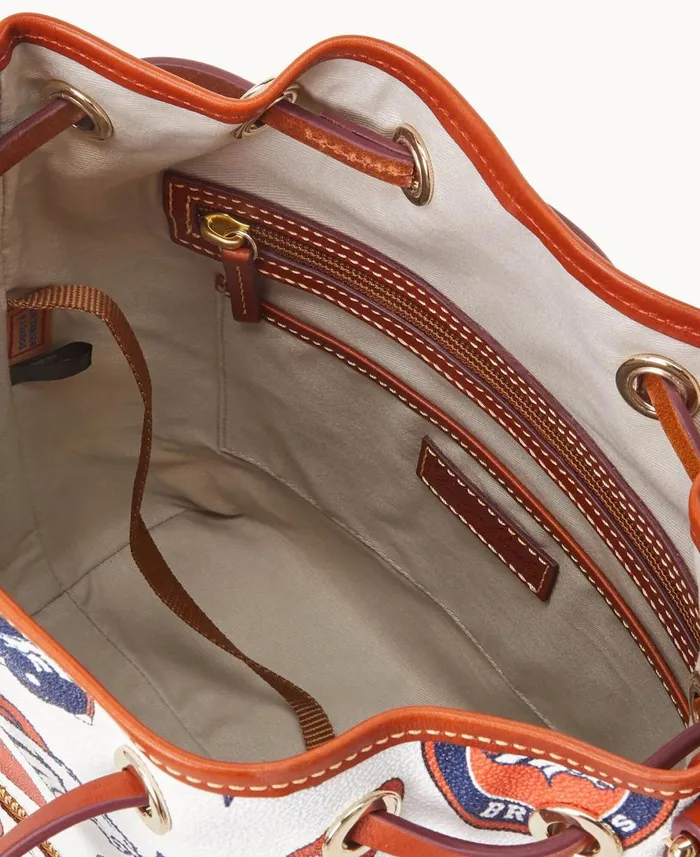 Dooney and Bourke Shoulder Bags NFL Broncos Drawstring Broncos 8211 WomenMen Dooney and Bourke Shoulder Bags NFL Broncos Drawstring Broncos 8211 WomenMen