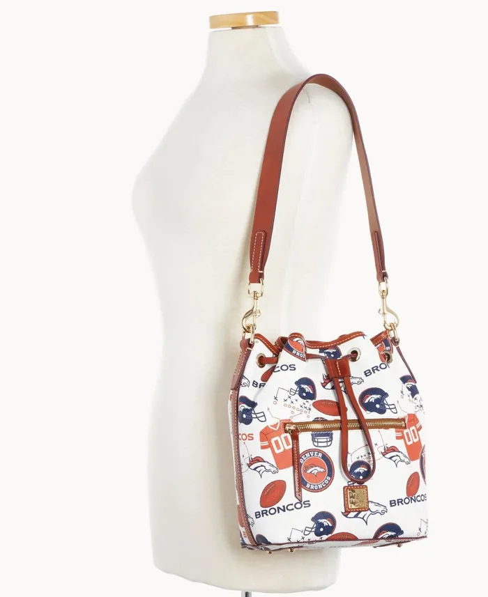 Dooney and Bourke Shoulder Bags NFL Broncos Drawstring Broncos 8211 WomenMen Dooney and Bourke Shoulder Bags NFL Broncos Drawstring Broncos 8211 WomenMen
