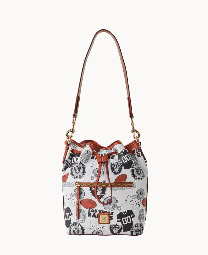 Dooney and Bourke Shoulder Bags NFL Raiders Drawstring Raiders 8211 WomenMen