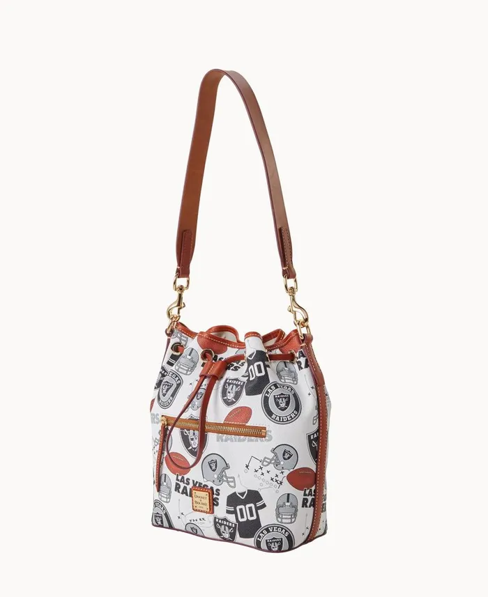 Dooney and Bourke Shoulder Bags NFL Raiders Drawstring Raiders 8211 WomenMen Dooney and Bourke Shoulder Bags NFL Raiders Drawstring Raiders 8211 WomenMen