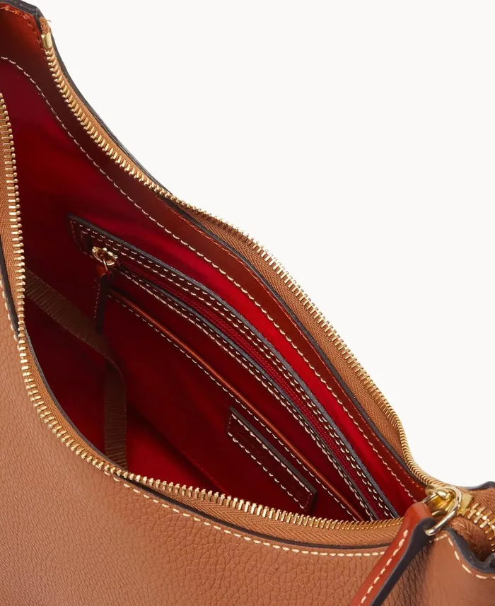 Dooney and Bourke Shoulder Bags Pebble Grain Hobo Caramel 8211 WomenMen