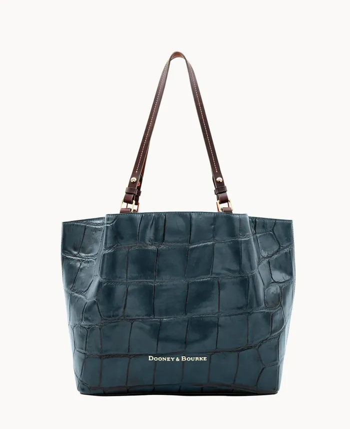 Dooney and Bourke Totes Denison Flynn Deep Teal 8211 WomenMen