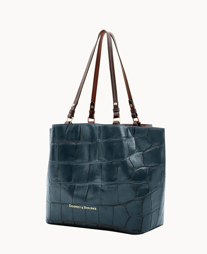Dooney and Bourke Totes Denison Flynn Deep Teal 8211 WomenMen