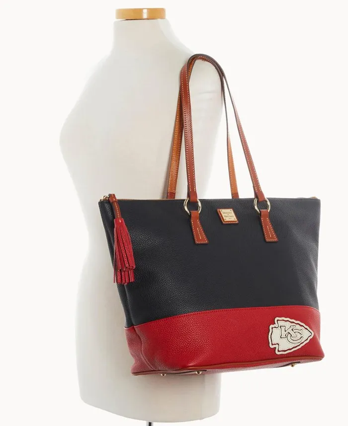 Dooney and Bourke Totes NFL Chiefs Tobi Tote Chiefs 8211 WomenMen