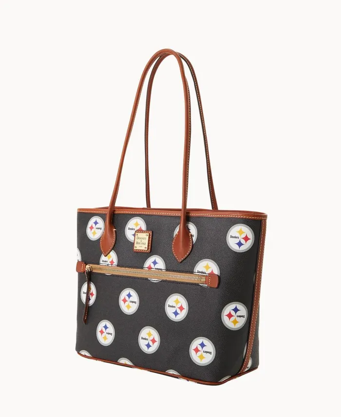Dooney and Bourke Totes NFL Steelers Tote Steelers 8211 WomenMen