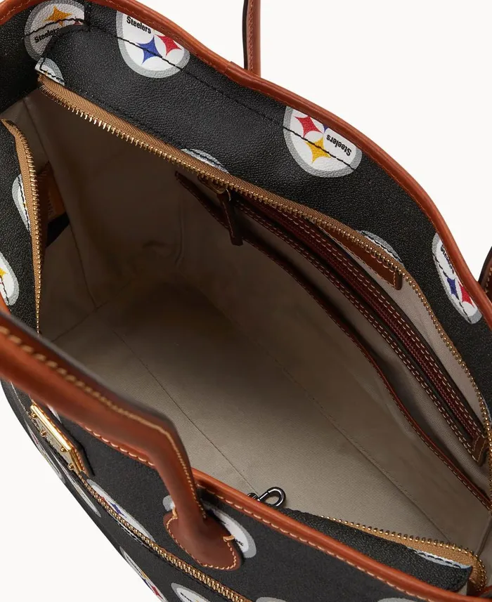Dooney and Bourke Totes NFL Steelers Tote Steelers 8211 WomenMen