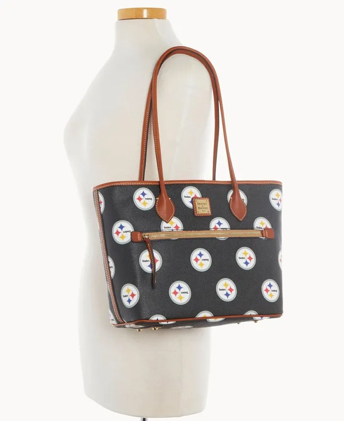 Dooney and Bourke Totes NFL Steelers Tote Steelers 8211 WomenMen