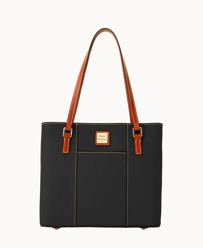 Dooney and Bourke Totes Pebble Grain Small Lexington Black 8211 WomenMen