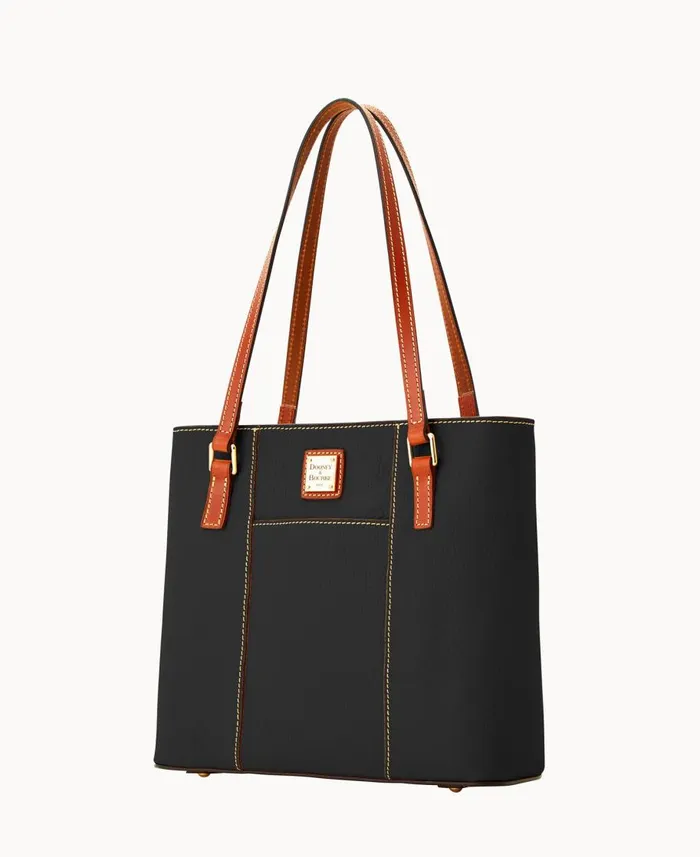 Dooney and Bourke Totes Pebble Grain Small Lexington Black 8211 WomenMen