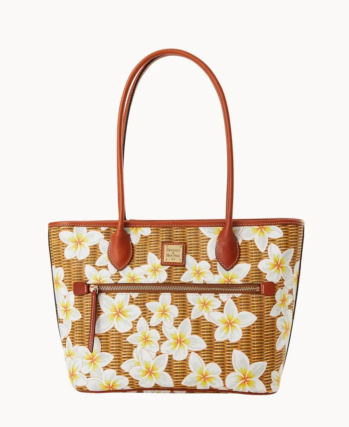 Dooney and Bourke Totes Plumeria Tote White 8211 WomenMen