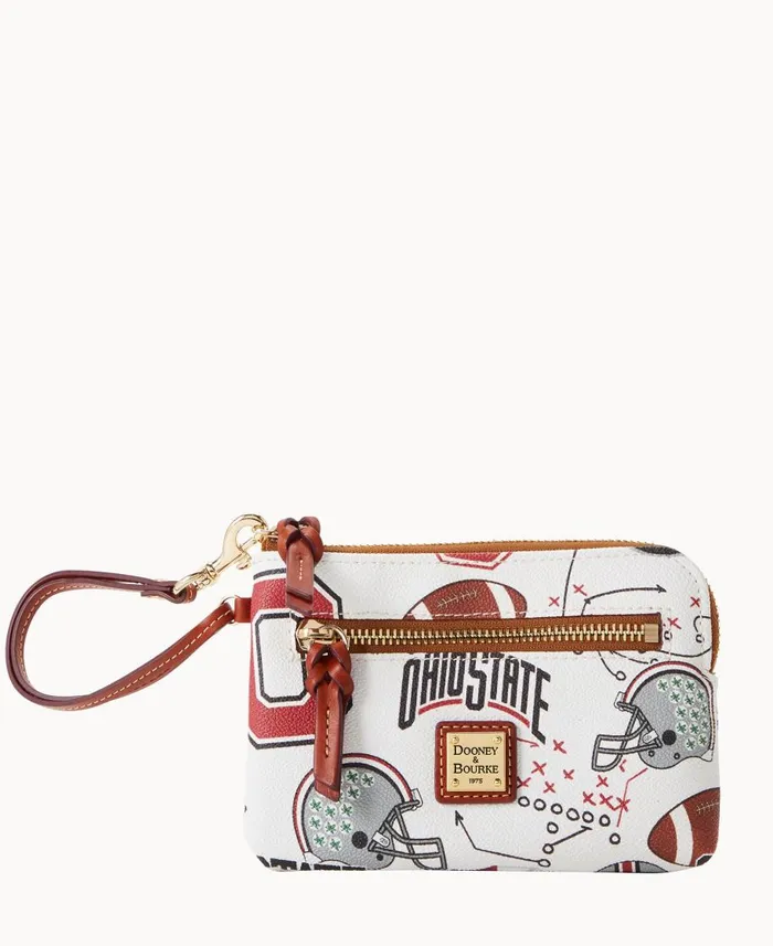 Dooney and Bourke Wallets Collegiate Ohio State University Zip Around Wristlet Ohio State 8211 WomenMen Dooney and Bourke Wallets Collegiate Ohio State University Zip Around Wristlet Ohio State 8211 WomenMen