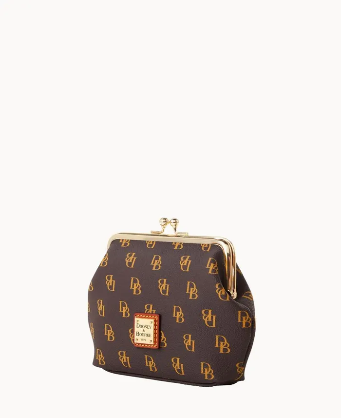 Dooney and Bourke Wallets Gretta Large Framed Coin Purse Brown Tmoro 8211 WomenMen Dooney and Bourke Wallets Gretta Large Framed Coin Purse Brown Tmoro 8211 WomenMen