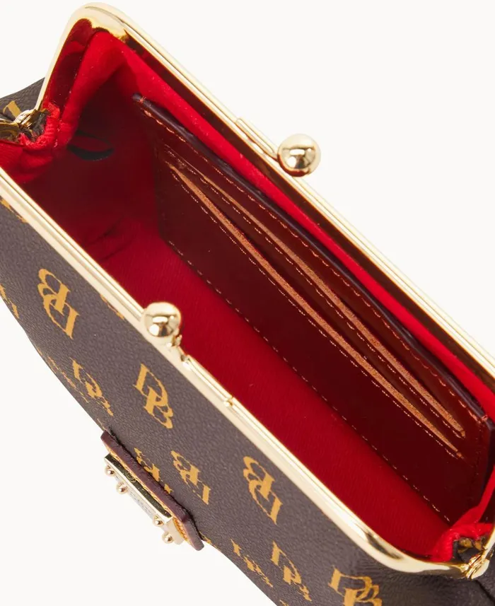 Dooney and Bourke Wallets Gretta Large Framed Coin Purse Brown Tmoro 8211 WomenMen Dooney and Bourke Wallets Gretta Large Framed Coin Purse Brown Tmoro 8211 WomenMen