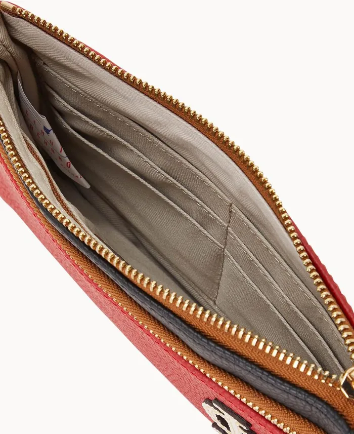 Dooney and Bourke Wallets MLB Cardinals Double Zip Wristlet Cardinals 8211 WomenMen Dooney and Bourke Wallets MLB Cardinals Double Zip Wristlet Cardinals 8211 WomenMen