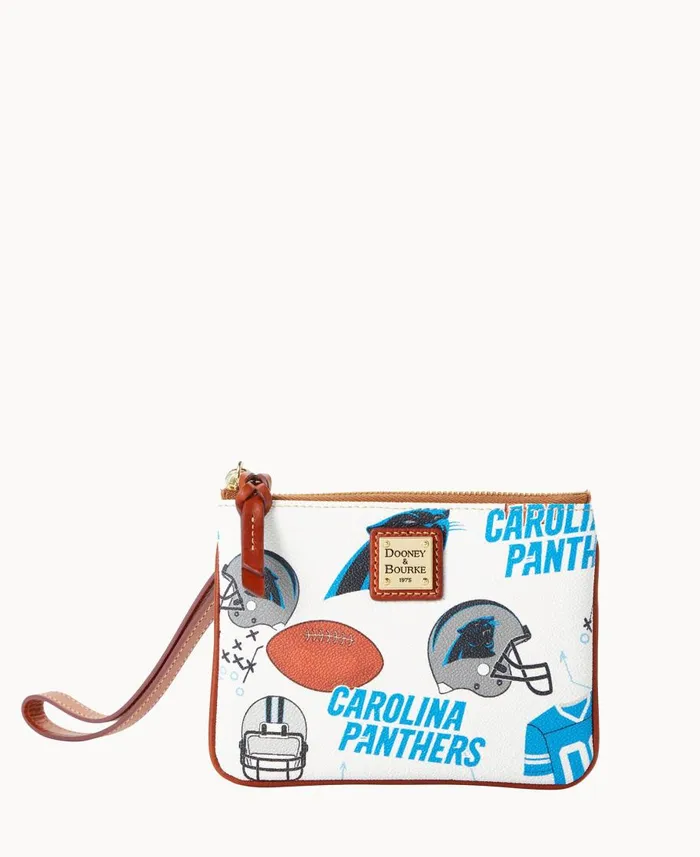 Dooney and Bourke Wallets NFL Panthers Stadium Wristlet Panthers 8211 WomenMen Dooney and Bourke Wallets NFL Panthers Stadium Wristlet Panthers 8211 WomenMen