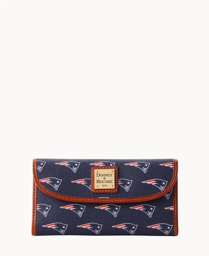 Dooney and Bourke Wallets NFL Patriots Cont Clutch Patriots 8211 WomenMen