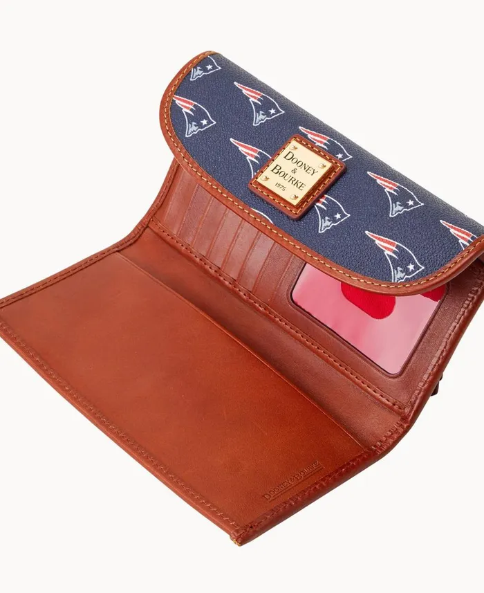 Dooney and Bourke Wallets NFL Patriots Cont Clutch Patriots 8211 WomenMen