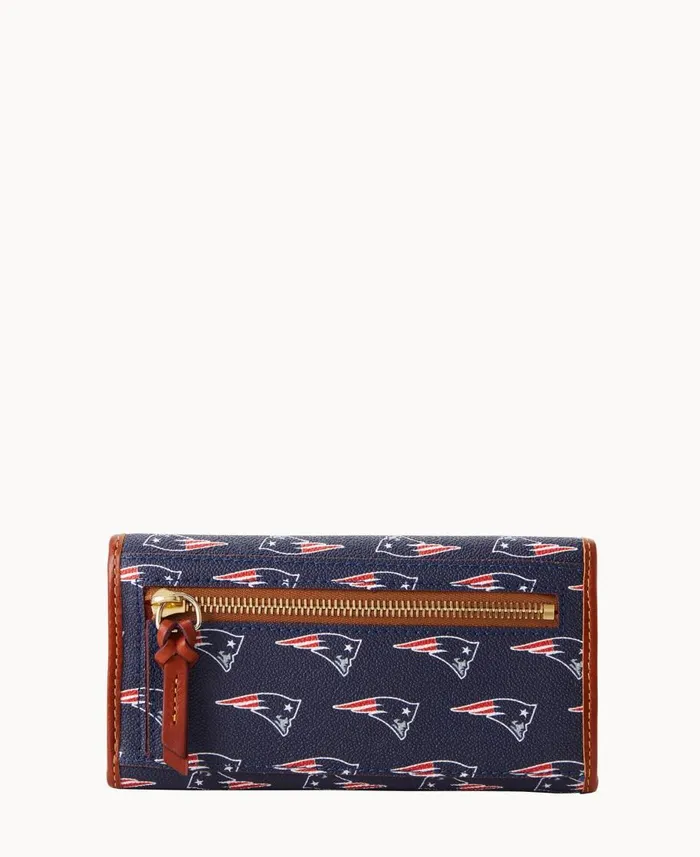 Dooney and Bourke Wallets NFL Patriots Cont Clutch Patriots 8211 WomenMen