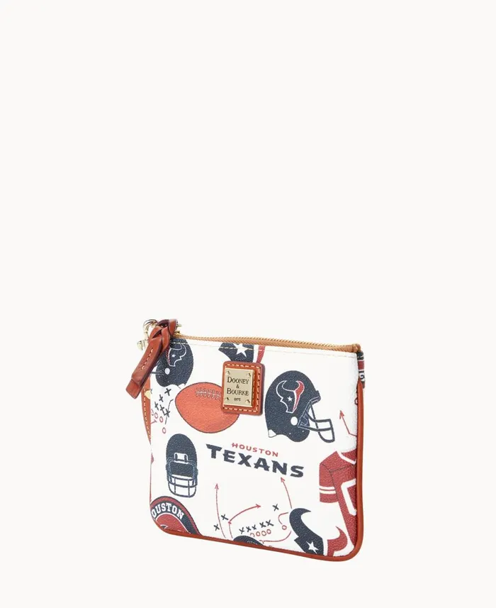 Dooney and Bourke Wallets NFL Texans Stadium Wristlet Texans 8211 WomenMen