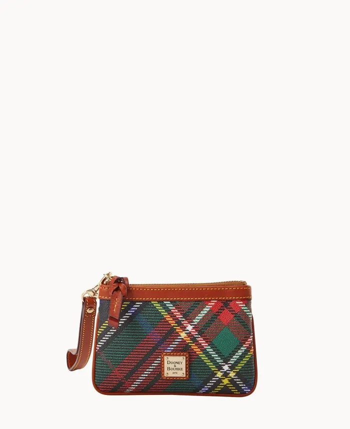 Dooney and Bourke Wristlets Windsor Medium Wristlet Charcoal 8211 WomenMen