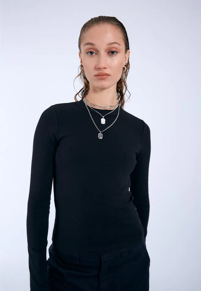 Dr Denim Longsleeves Women Stella Top 8211 Black Black