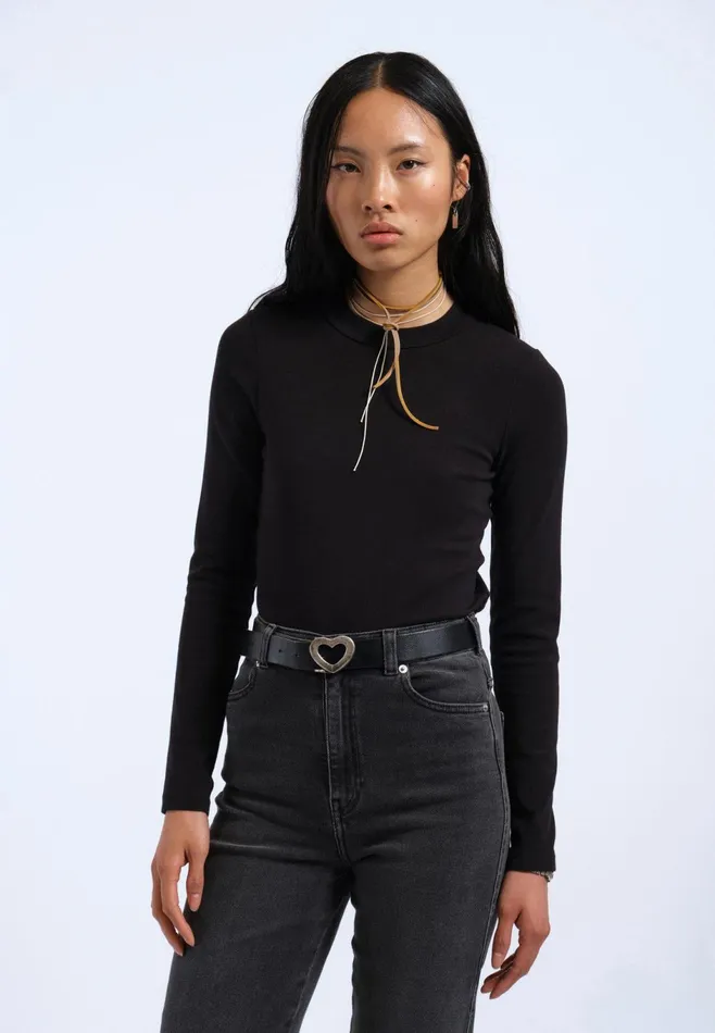 Dr Denim Longsleeves Women Stella Top 8211 Black Black