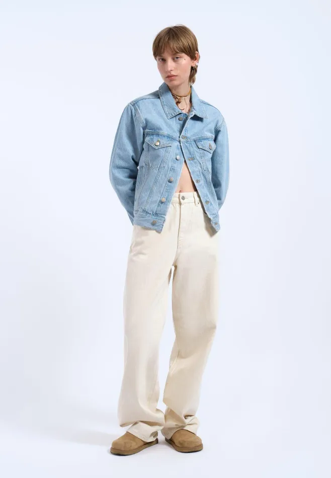 Dr Denim Outerwear Women Joey Trucker Jacket 8211 Stream Light Retro Stream Light Retro
