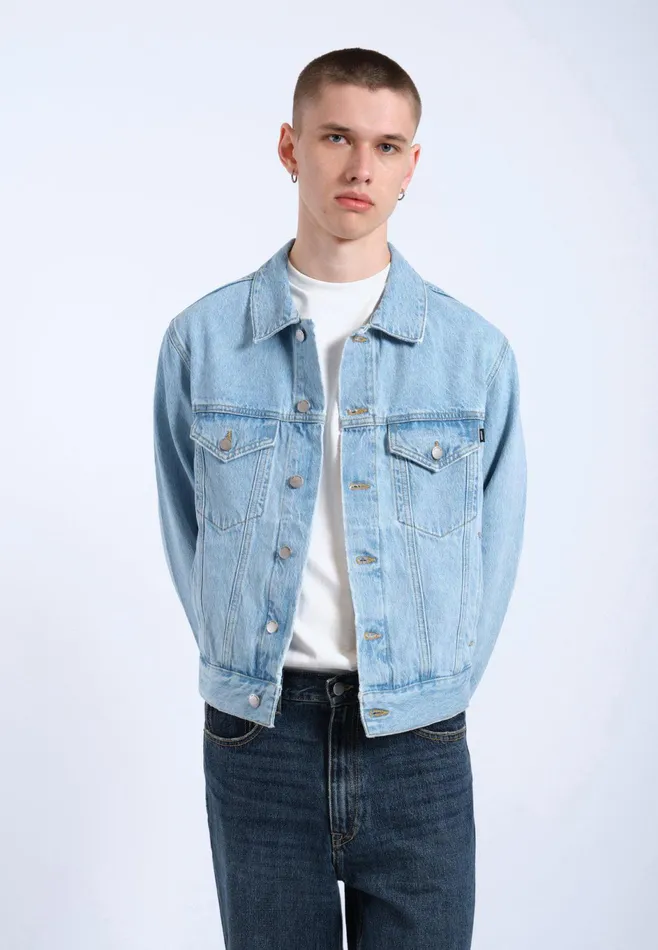 Dr Denim Outerwear Women Joey Trucker Jacket 8211 Stream Light Retro Stream Light Retro