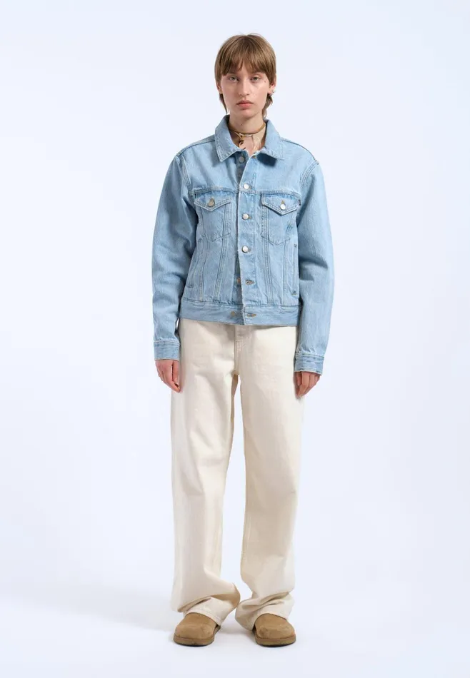 Dr Denim Outerwear Women Joey Trucker Jacket 8211 Stream Light Retro Stream Light Retro