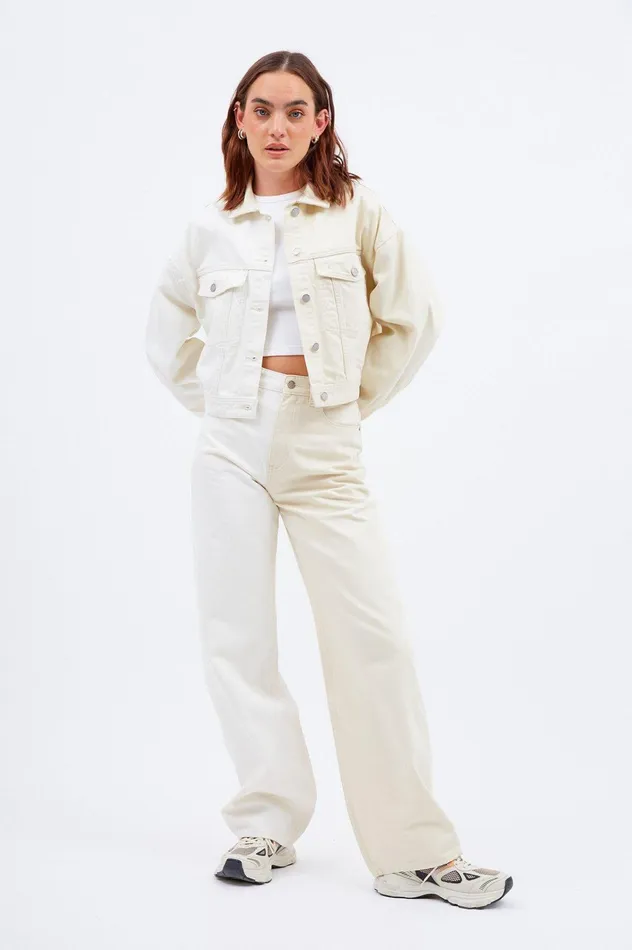 Dr Denim Outerwear Women Tilly Denim Jacket 8211 Two Tone White Two Tone White Dr Denim Outerwear Women Tilly Denim Jacket 8211 Two Tone White Two Tone White
