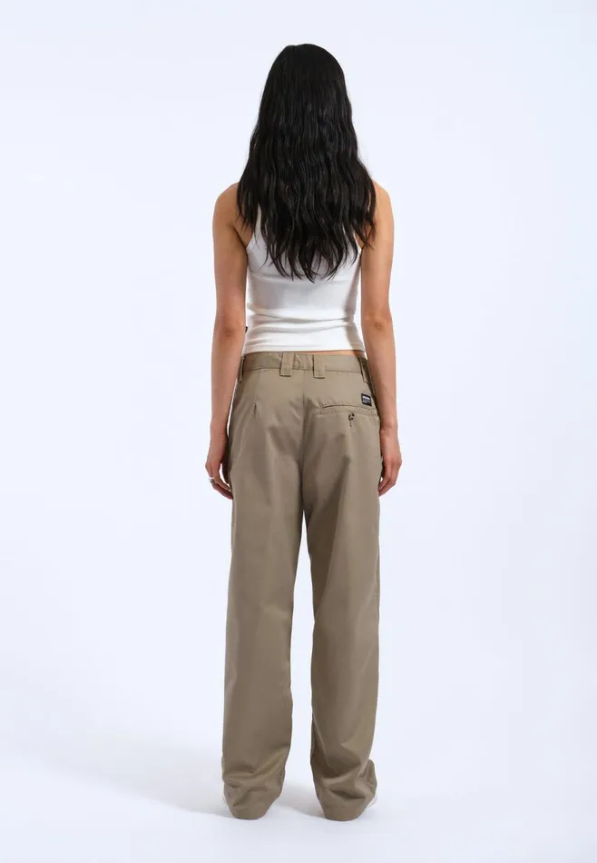 Dr Denim Pants Women Hill Pants 8211 Khaki Khaki