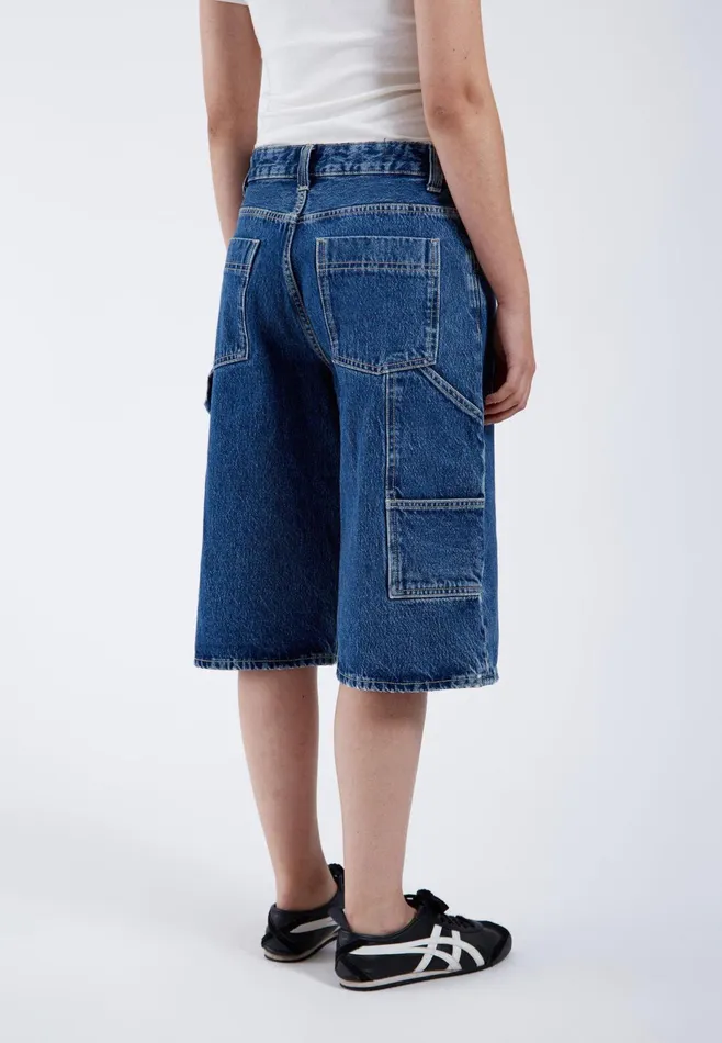 Dr Denim Shorts Women Bree Worker Shorts 8211 Stream Mid Retro Stream Mid Retro